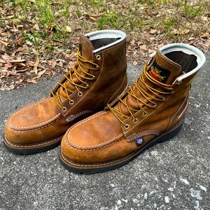 Thorogood 1957 Series 8” Waterproof Steel Toe Work Boots WORN ONCE